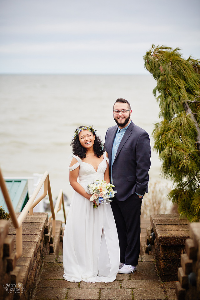 Amy & Steve: Elopement at The Lakehouse Inn at Geneva-on-the-Lake