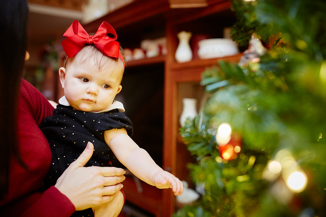 The T Family: Holiday Portrait Session in Walton Hills, Ohio
