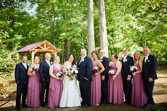 Jenna & Thomas: Wedding at Tall Oaks Event Complex in Kirtland