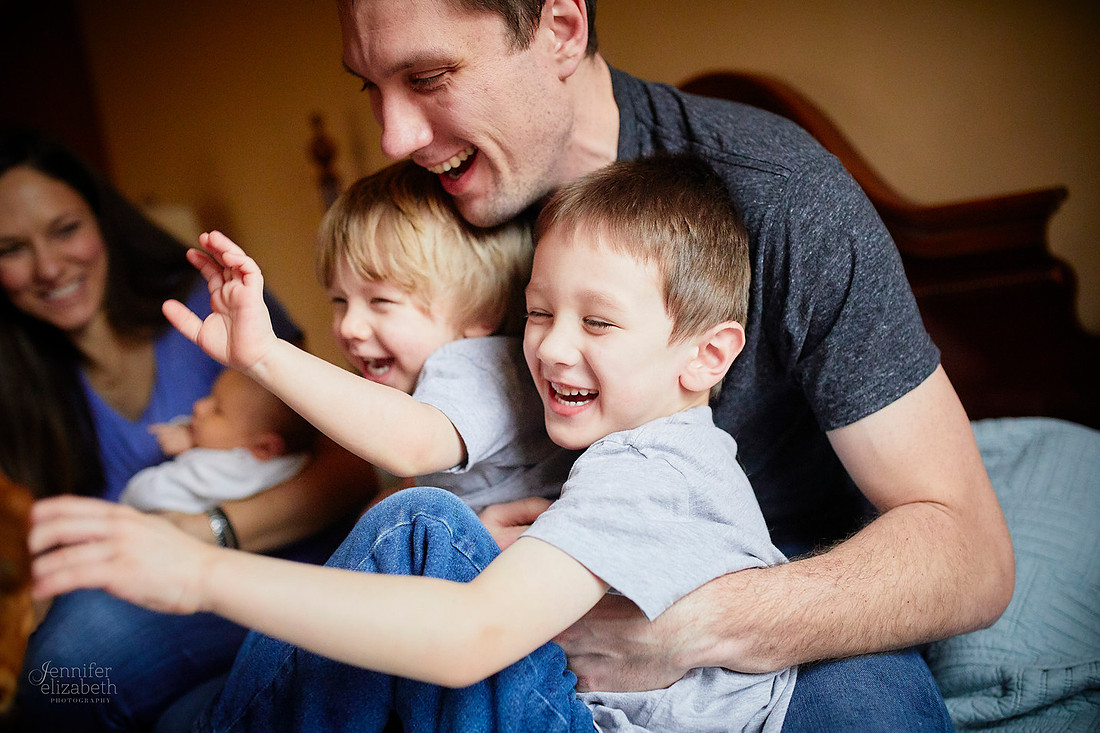 The C Family: Lifestyle Portrait Session in Brecksville