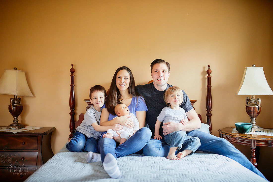 The C Family: Lifestyle Portrait Session in Brecksville