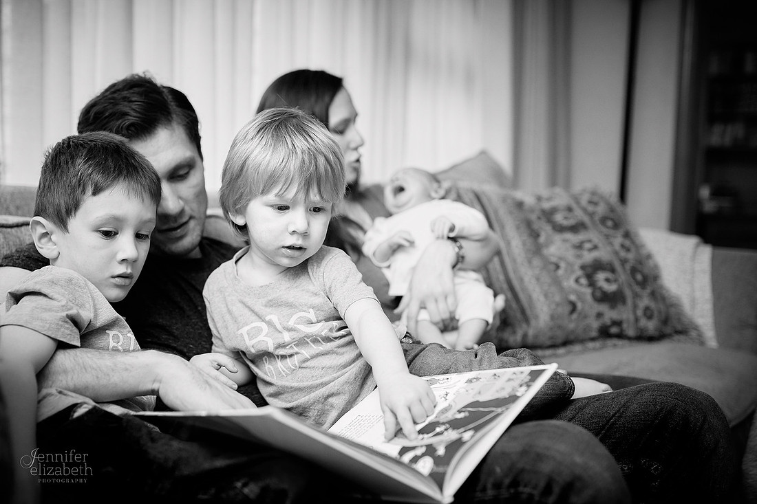 The C Family: Lifestyle Portrait Session in Brecksville