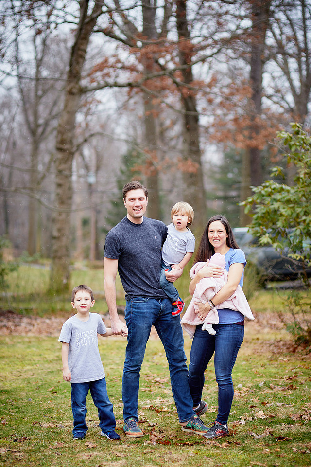 The C Family: Lifestyle Portrait Session in Brecksville