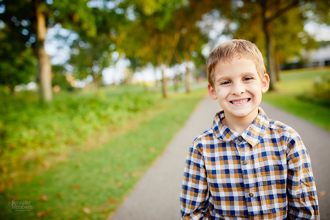 The T Family: Portrait Session at Acacia Reservation in Beachwood