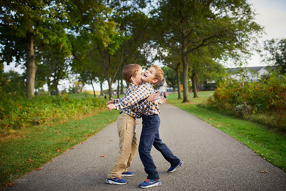 The T Family: Portrait Session at Acacia Reservation in Beachwood