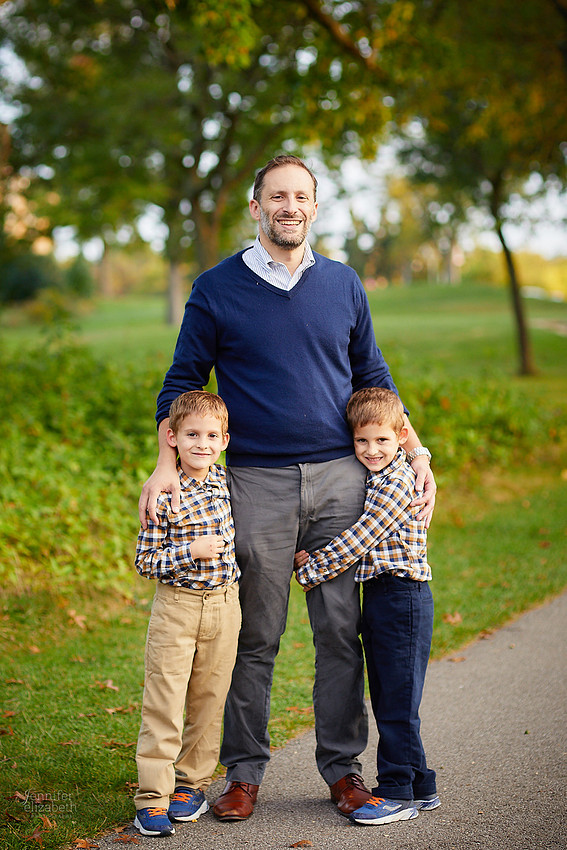 The T Family: Portrait Session at Acacia Reservation in Beachwood