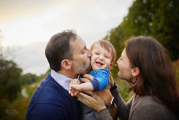 The T Family: Portrait Session at Acacia Reservation in Beachwood