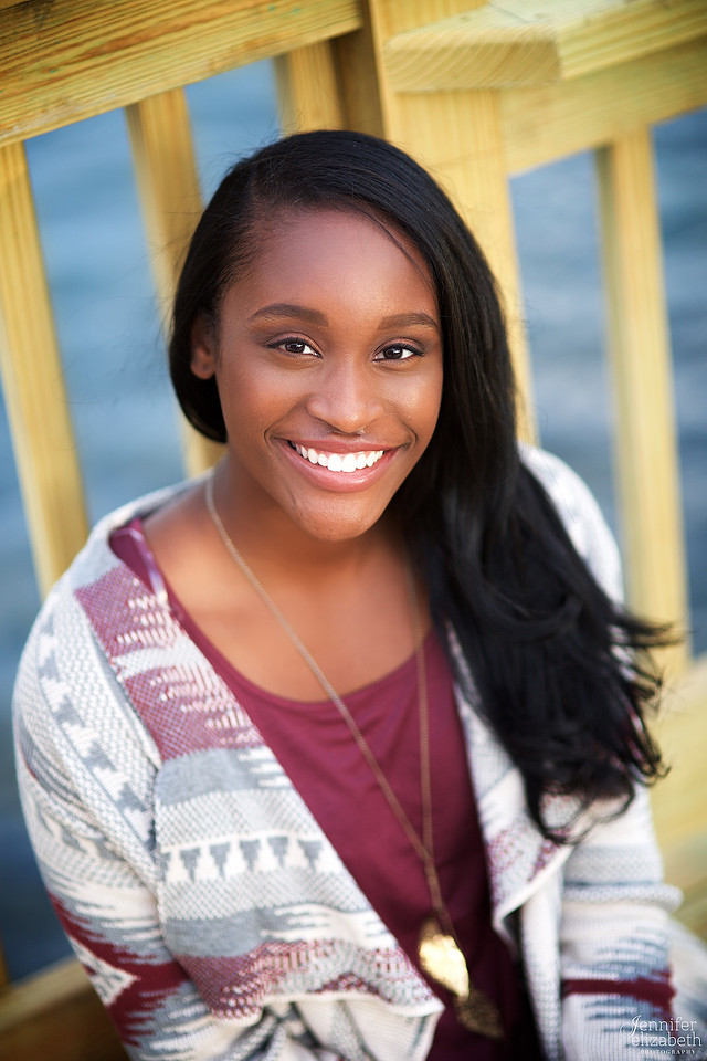 Kiara: Senior Portrait Session in Worthington, Ohio