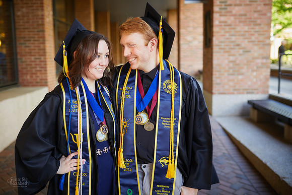 Lily & Hunter: Graduation Session at Kent State University