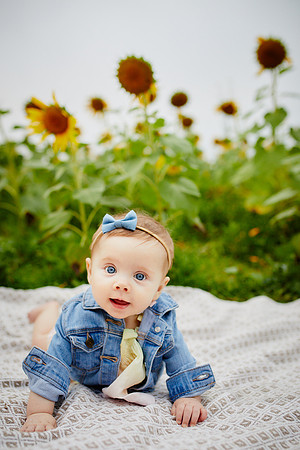 Sunflower Field Mini Sessions at Maria's Field of Hope