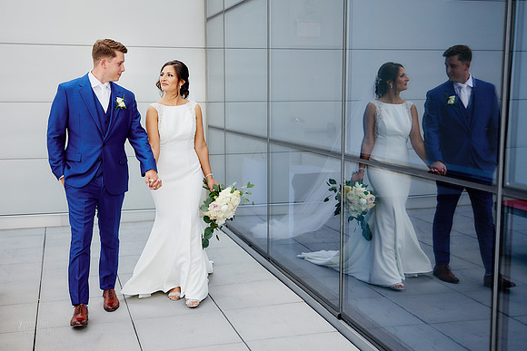 Stephanie & Tom: Wedding at Lago Custom Events at Aloft Cleveland Downtown