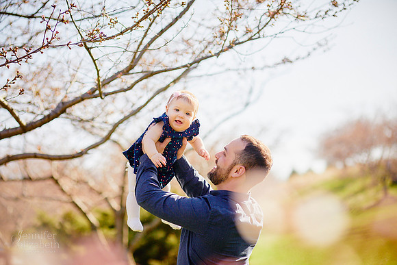 The G Family: Spring Portrait Session at Brookside Reservation