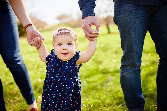 The G Family: Spring Portrait Session at Brookside Reservation