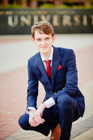 Jameson: Graduation Senior Portrait Session at Kent State University