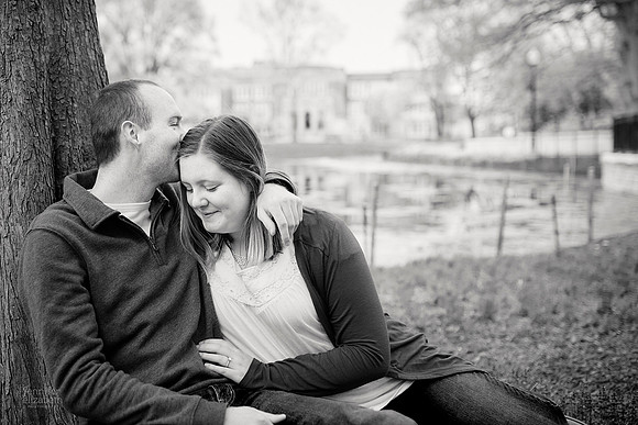 Mary & Nate: Engagement at The Ohio State University in Columbus