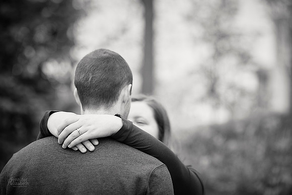 Mary & Nate: Engagement at The Ohio State University in Columbus
