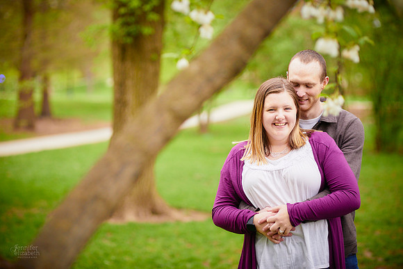 Mary & Nate: Engagement at The Ohio State University in Columbus