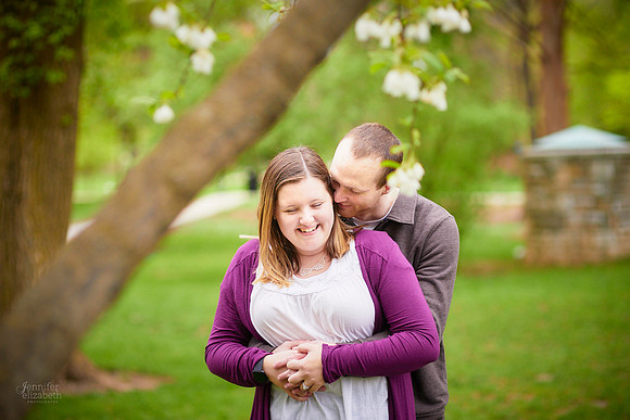 Mary & Nate: Engagement at The Ohio State University in Columbus