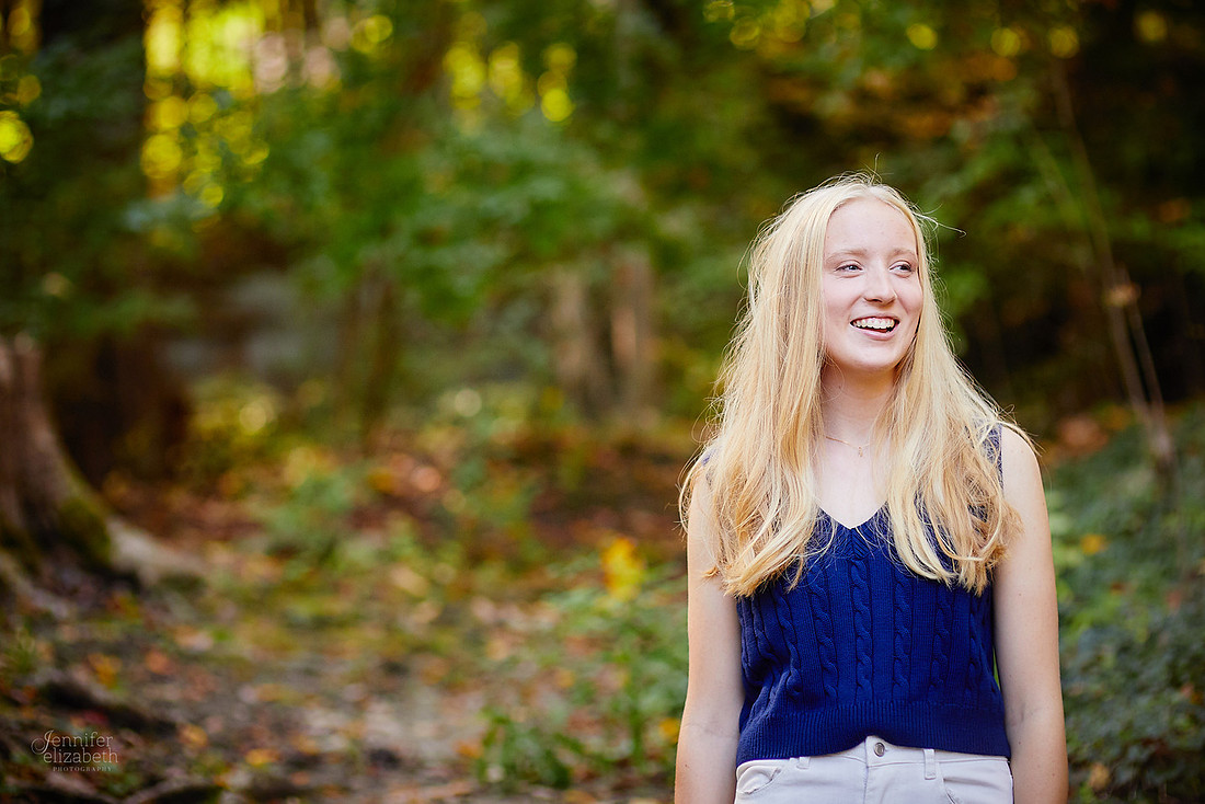 ME: Senior Session at David Fortier Park in Olmstead Falls