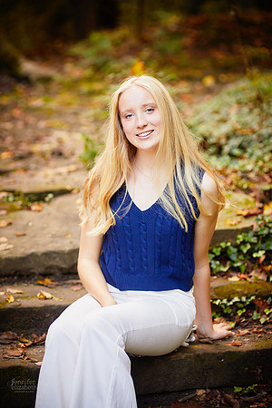 ME: Senior Session at David Fortier Park in Olmstead Falls