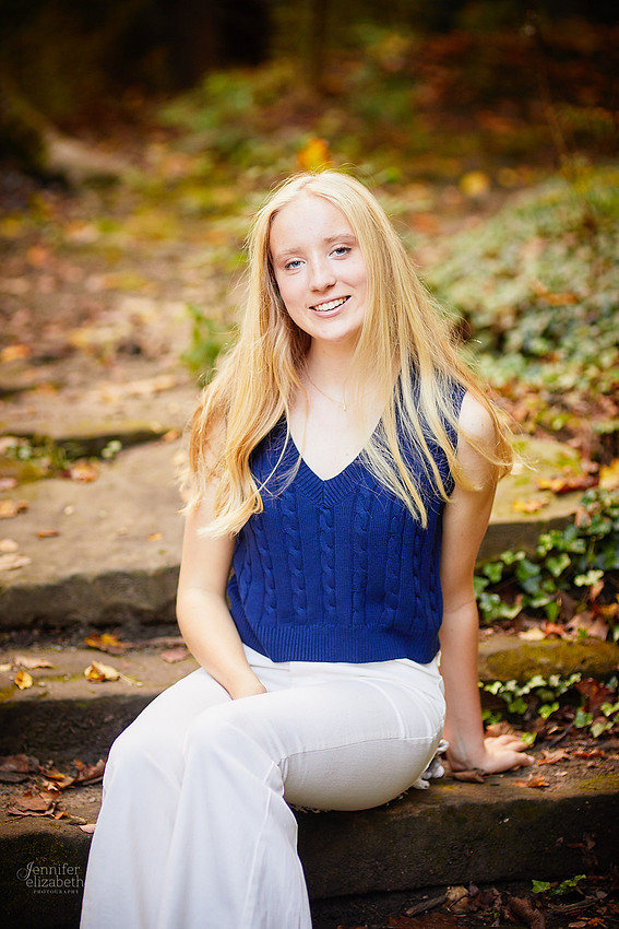 ME: Senior Session at David Fortier Park in Olmstead Falls