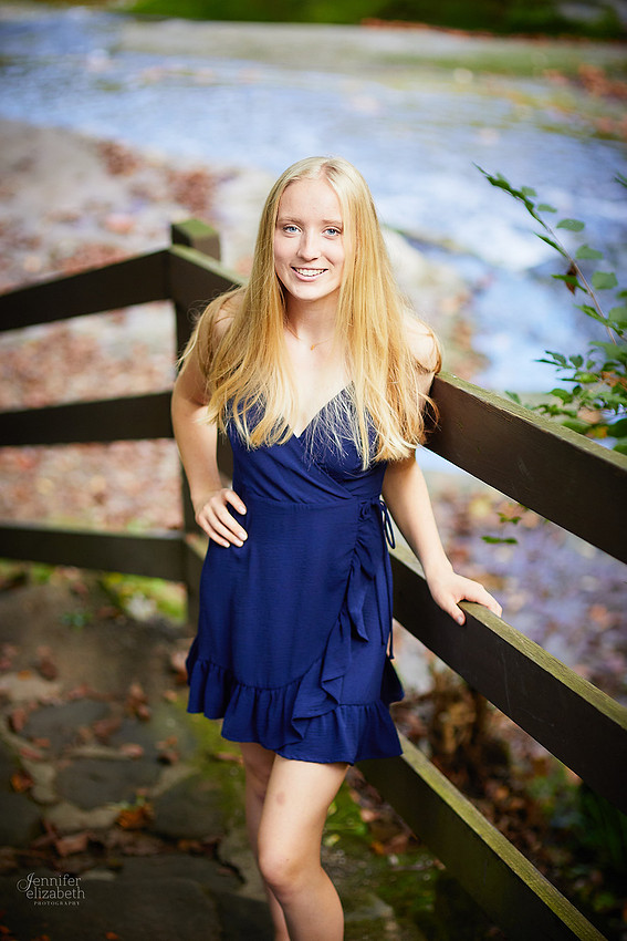 ME: Senior Session at David Fortier Park in Olmstead Falls