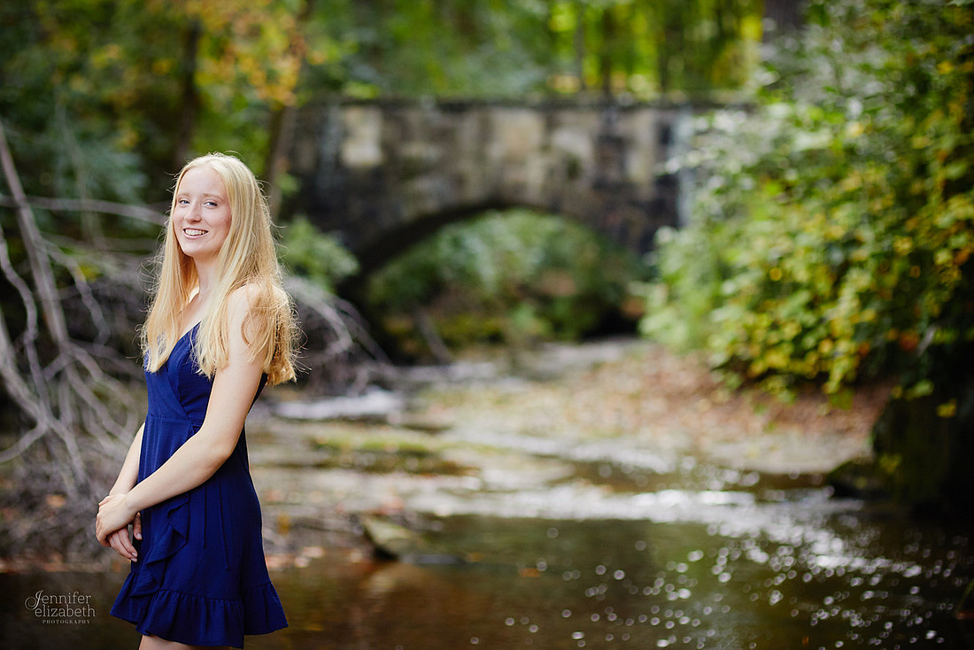 ME: Senior Session at David Fortier Park in Olmstead Falls