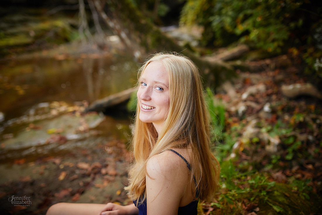 ME: Senior Session at David Fortier Park in Olmstead Falls