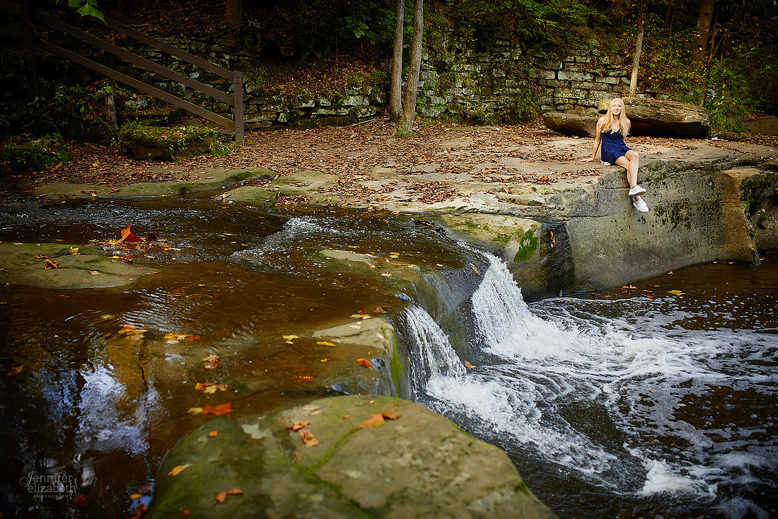 ME: Senior Session at David Fortier Park in Olmstead Falls