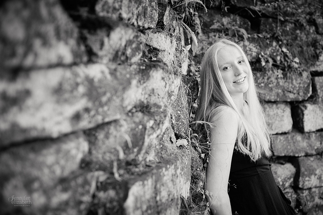 ME: Senior Session at David Fortier Park in Olmstead Falls