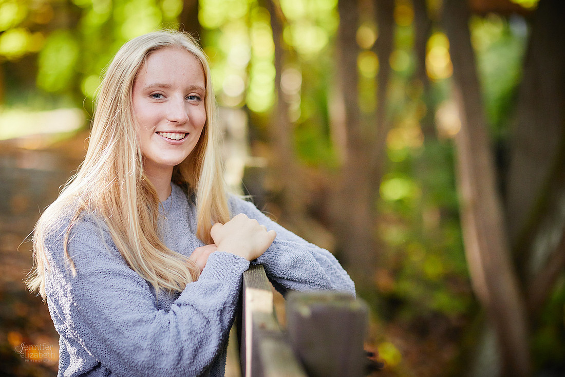 ME: Senior Session at David Fortier Park in Olmstead Falls