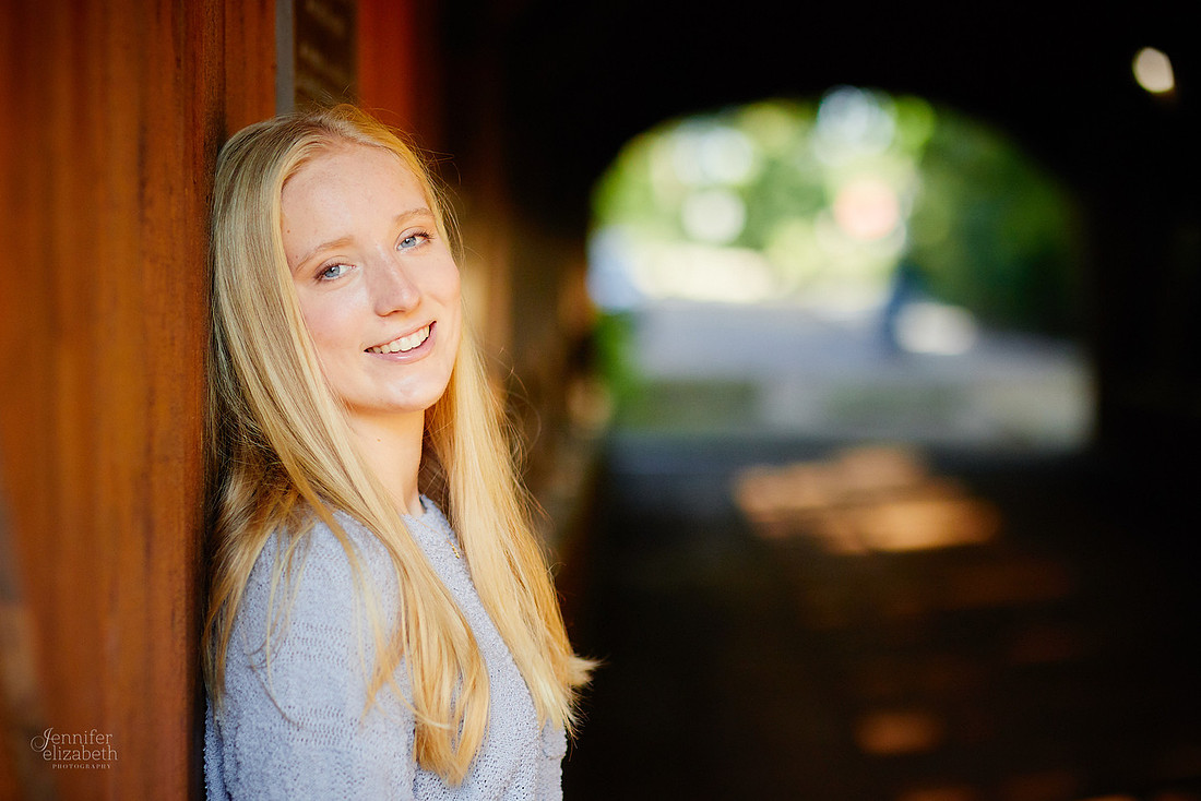 ME: Senior Session at David Fortier Park in Olmstead Falls