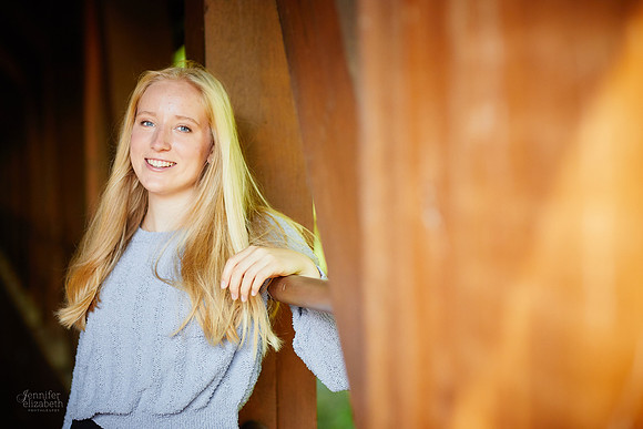 ME: Senior Session at David Fortier Park in Olmstead Falls