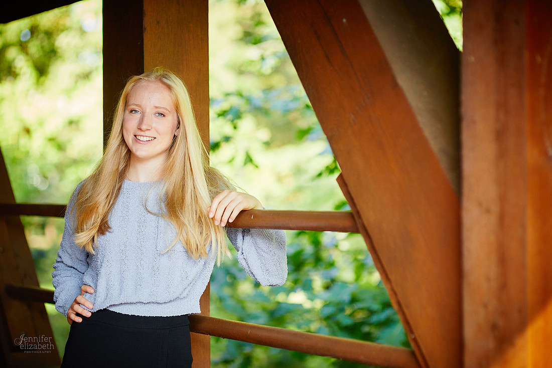 ME: Senior Session at David Fortier Park in Olmstead Falls