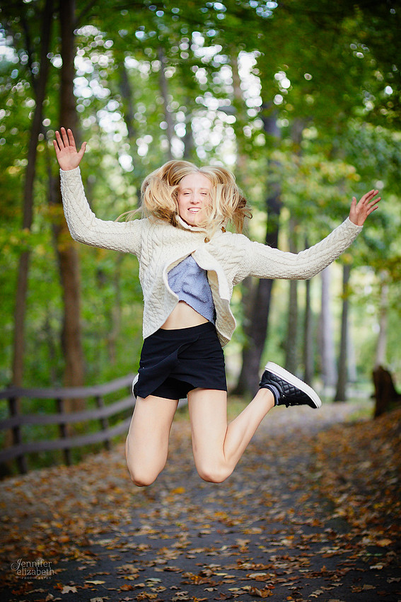 ME: Senior Session at David Fortier Park in Olmstead Falls