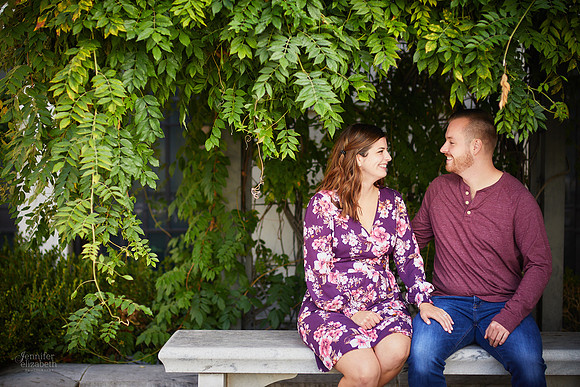 Grace & Gabe: Engagement Session at Wade Oval near the Cleveland Museum of Art