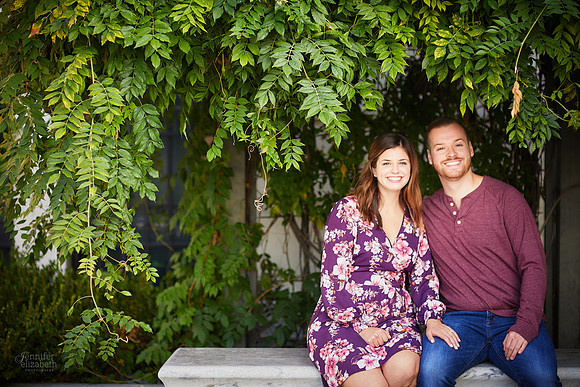 Grace & Gabe: Engagement Session at Wade Oval near the Cleveland Museum of Art