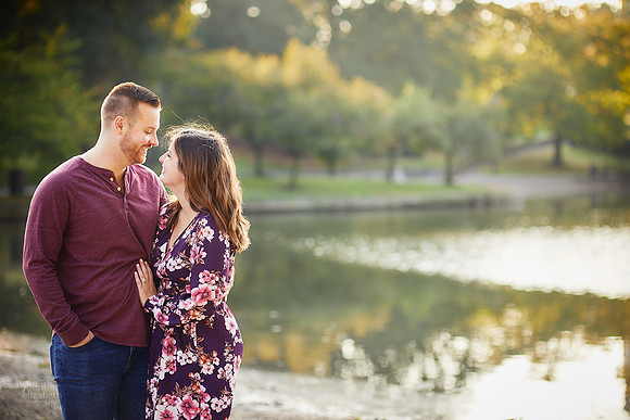 Grace & Gabe: Engagement Session at Wade Oval near the Cleveland Museum of Art