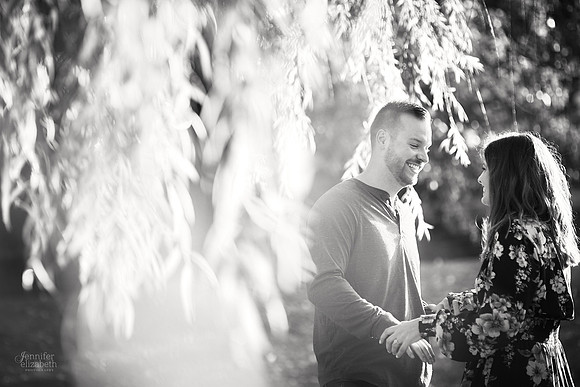 Grace & Gabe: Engagement Session at Wade Oval near the Cleveland Museum of Art