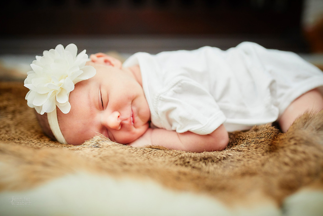 Baby Hazel: Newborn Lifestyle Portrait Session at Home in Chesterland, Ohio
