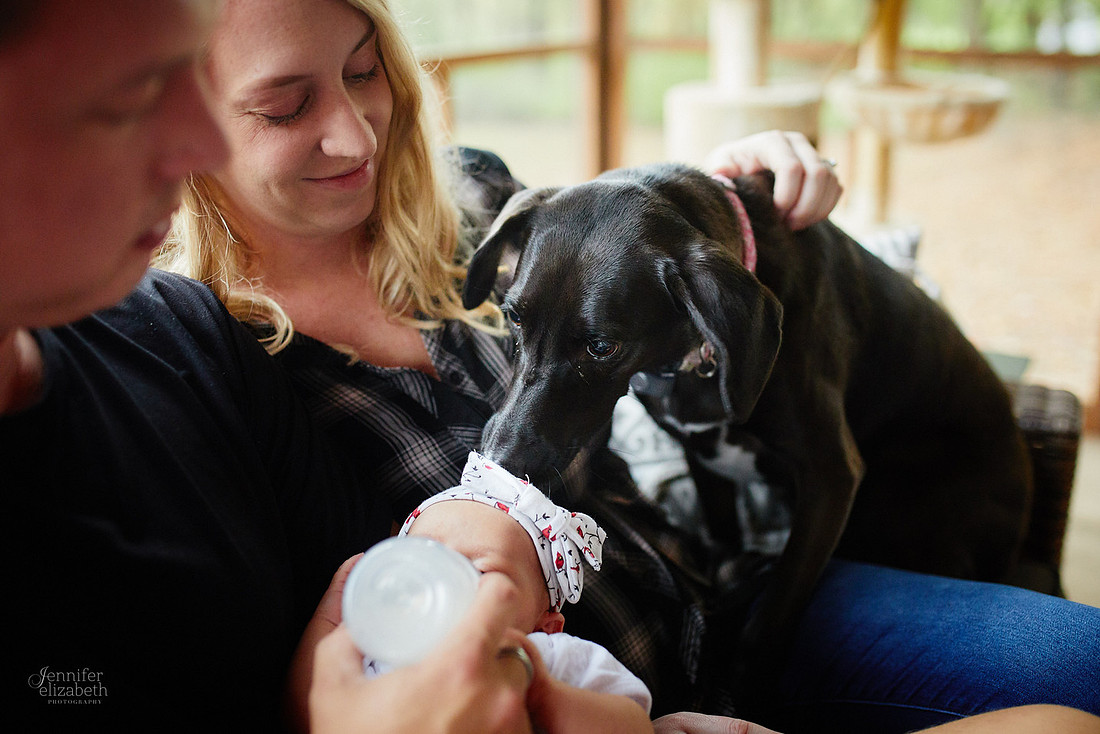 Baby Hazel: Newborn Lifestyle Portrait Session at Home in Chesterland, Ohio