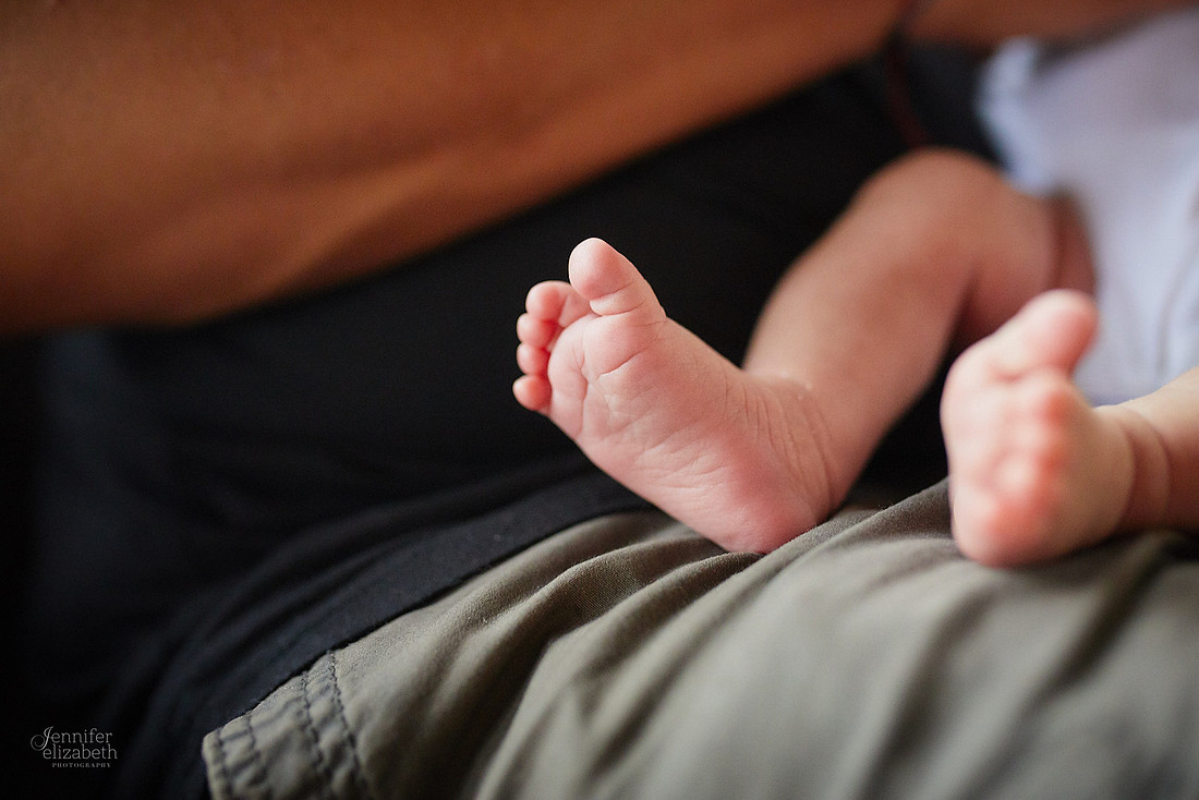 Baby Hazel: Newborn Lifestyle Portrait Session at Home in Chesterland, Ohio