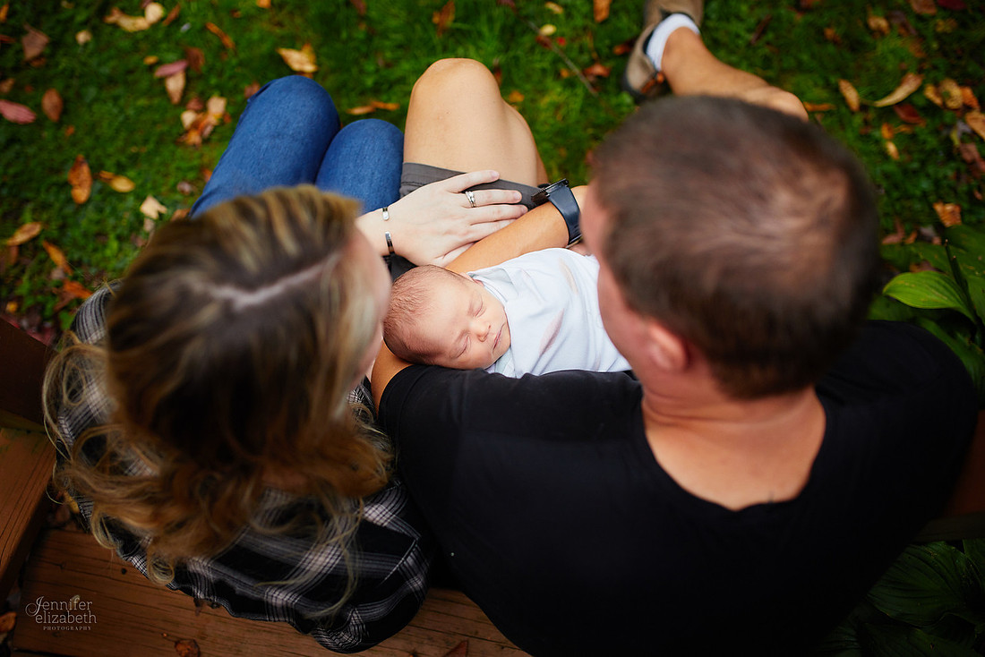 Baby Hazel: Newborn Lifestyle Portrait Session at Home in Chesterland, Ohio