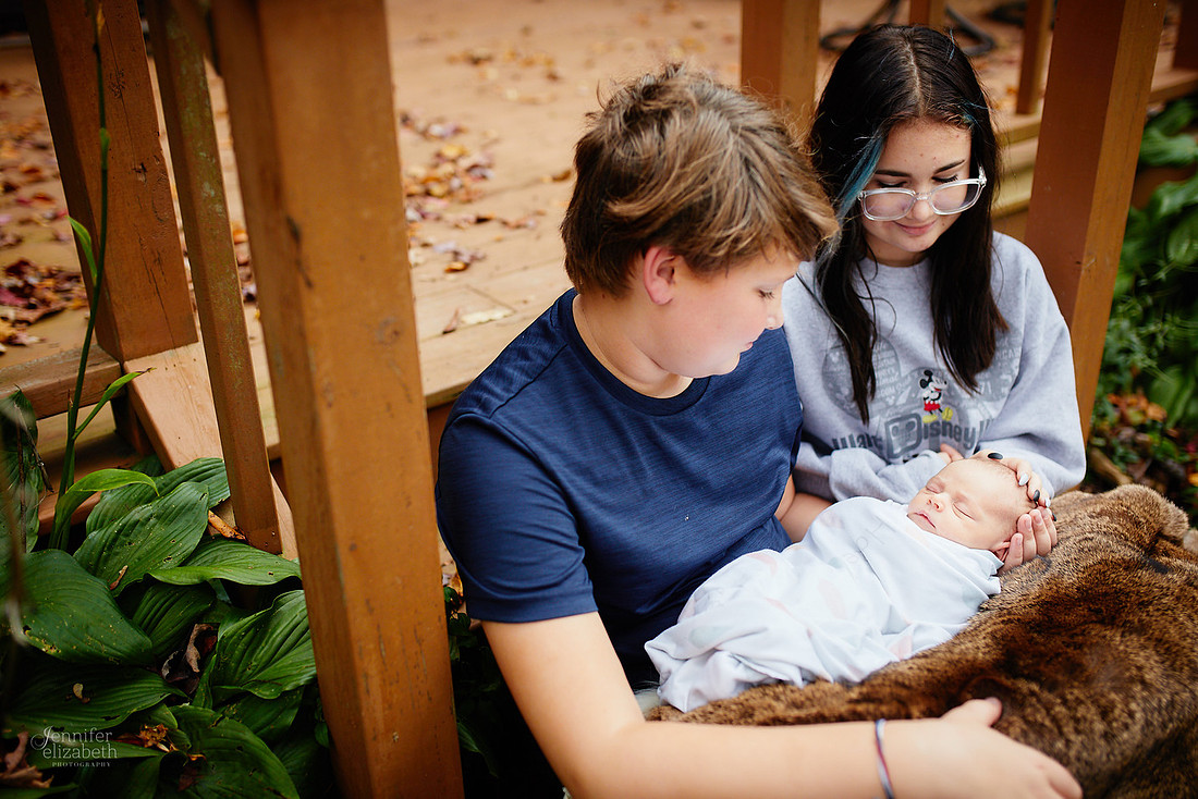 Baby Hazel: Newborn Lifestyle Portrait Session at Home in Chesterland, Ohio