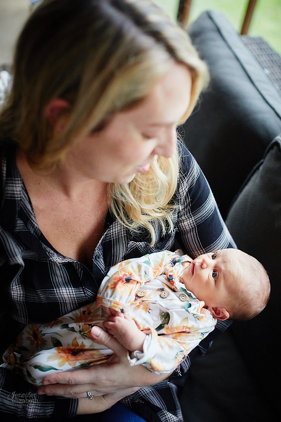 Baby Hazel: Newborn Lifestyle Portrait Session at Home in Chesterland, Ohio
