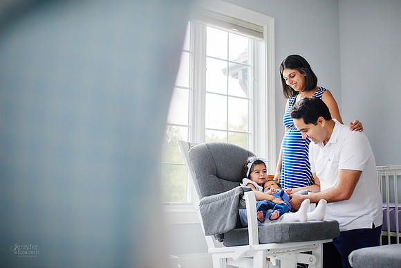 Baby Aarav: Lifestyle Newborn Portrait Session in Beachwood, Ohio