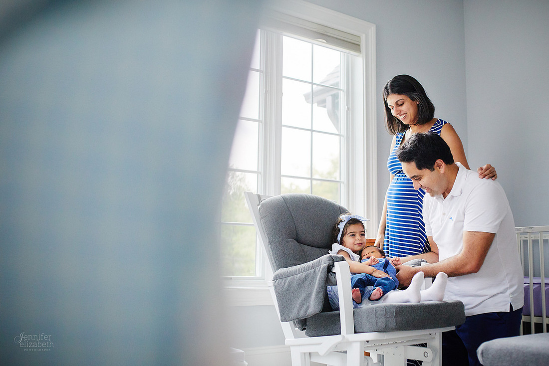 Baby Aarav: Lifestyle Newborn Portrait Session in Beachwood, Ohio