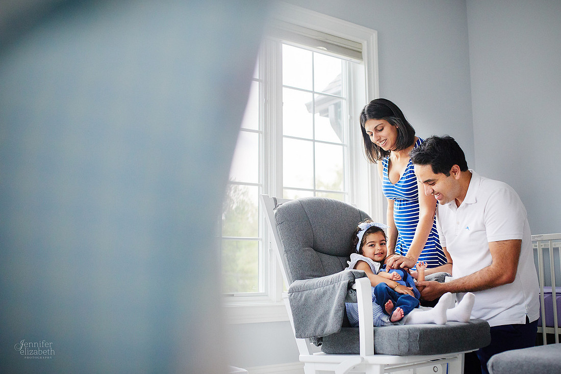 Baby Aarav: Lifestyle Newborn Portrait Session in Beachwood, Ohio
