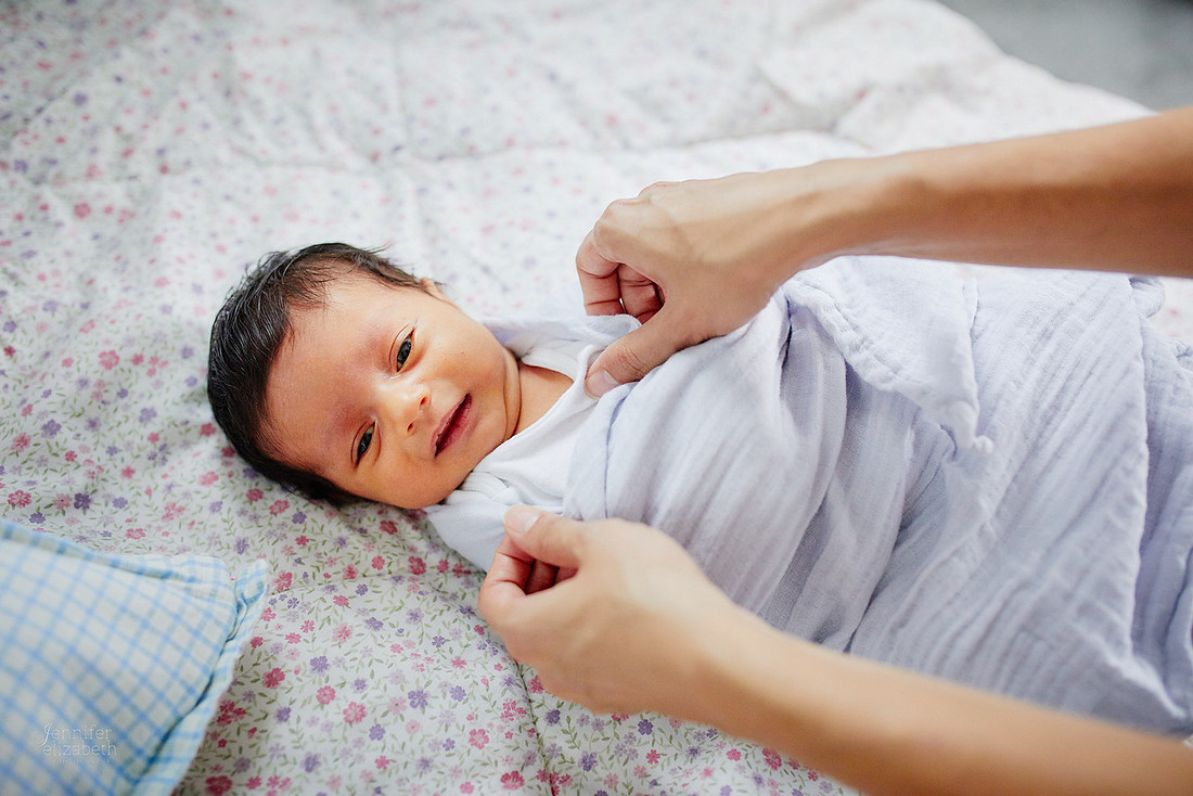 Baby Aarav: Lifestyle Newborn Portrait Session in Beachwood, Ohio