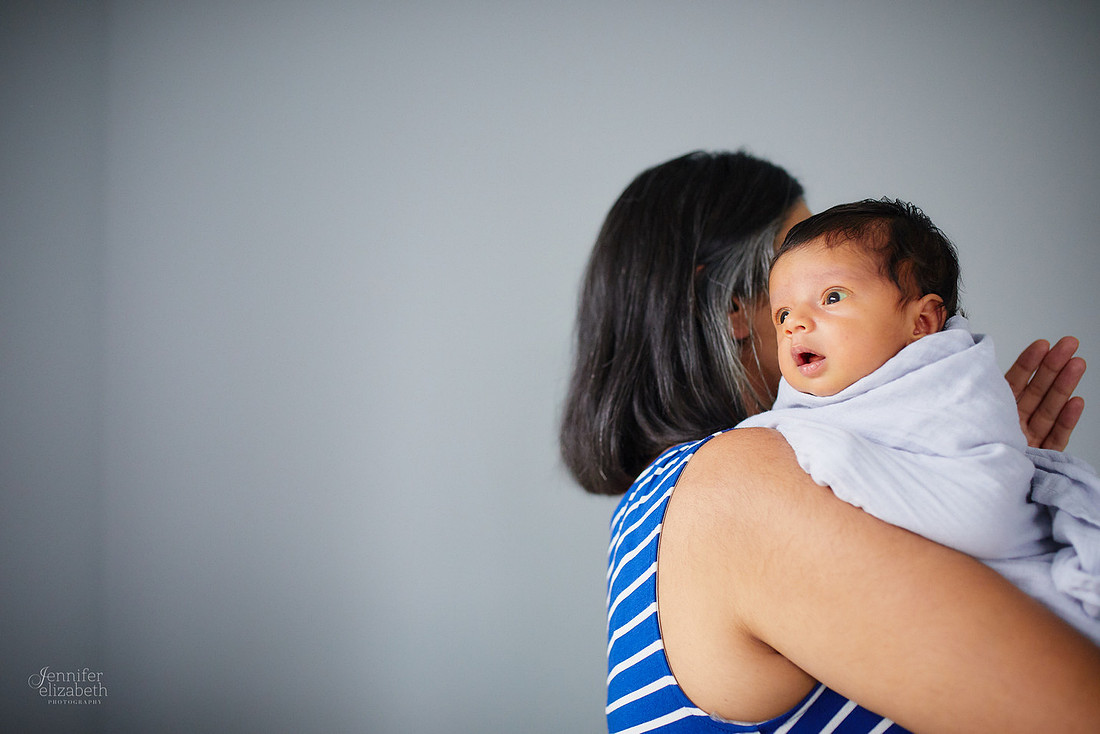 Baby Aarav: Lifestyle Newborn Portrait Session in Beachwood, Ohio